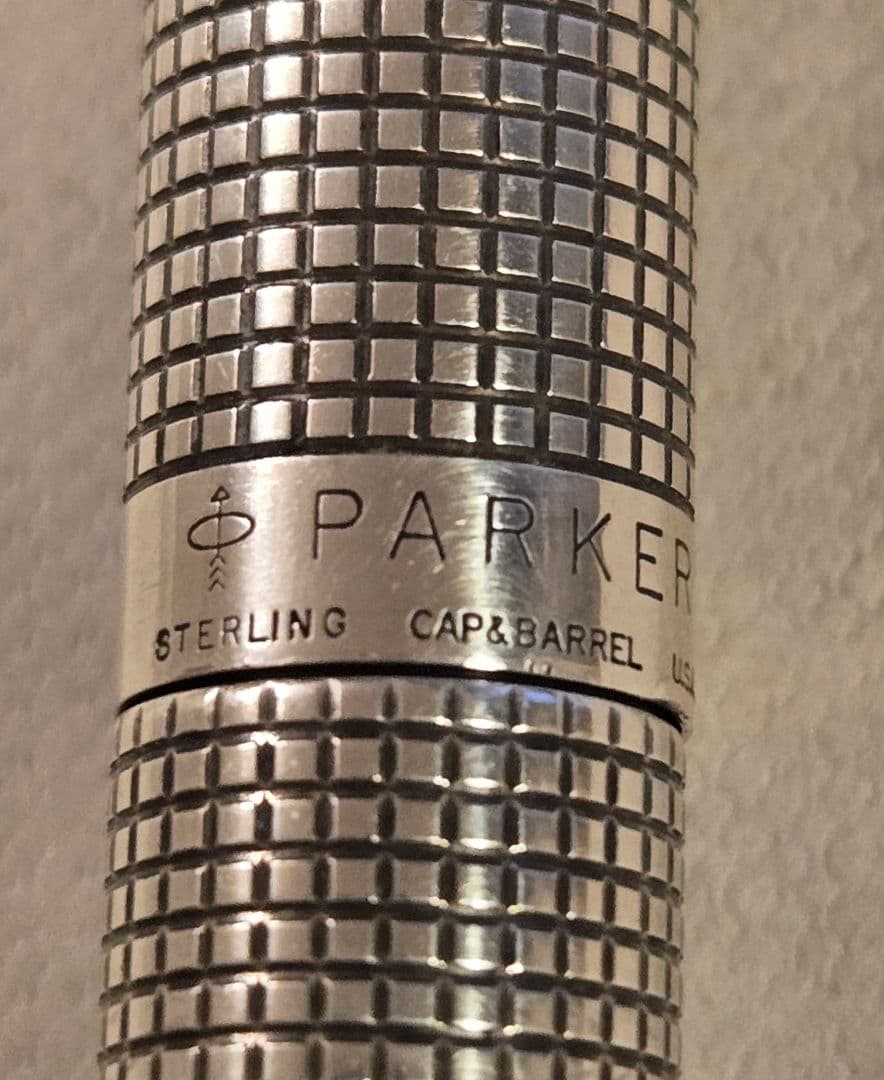PARKER パーカー 万年筆 スターリングシルバー 14K