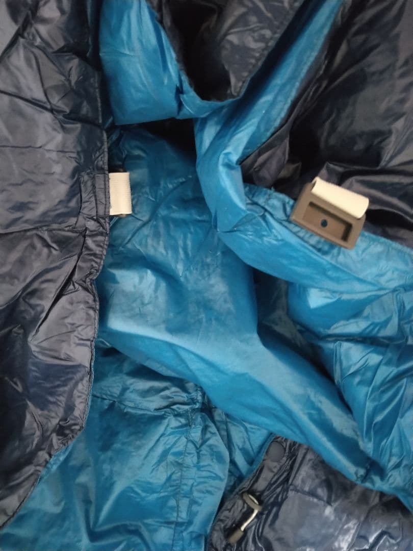 [美品]　800FP　ダウン スリーピングラップ #5 ロング　モンベル