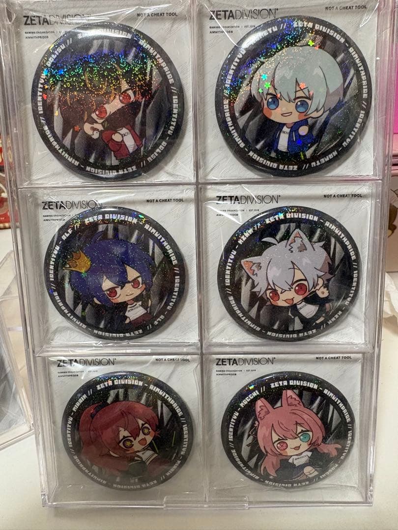 ZETA DIVISION 第五人格 ホログラム缶バッチ