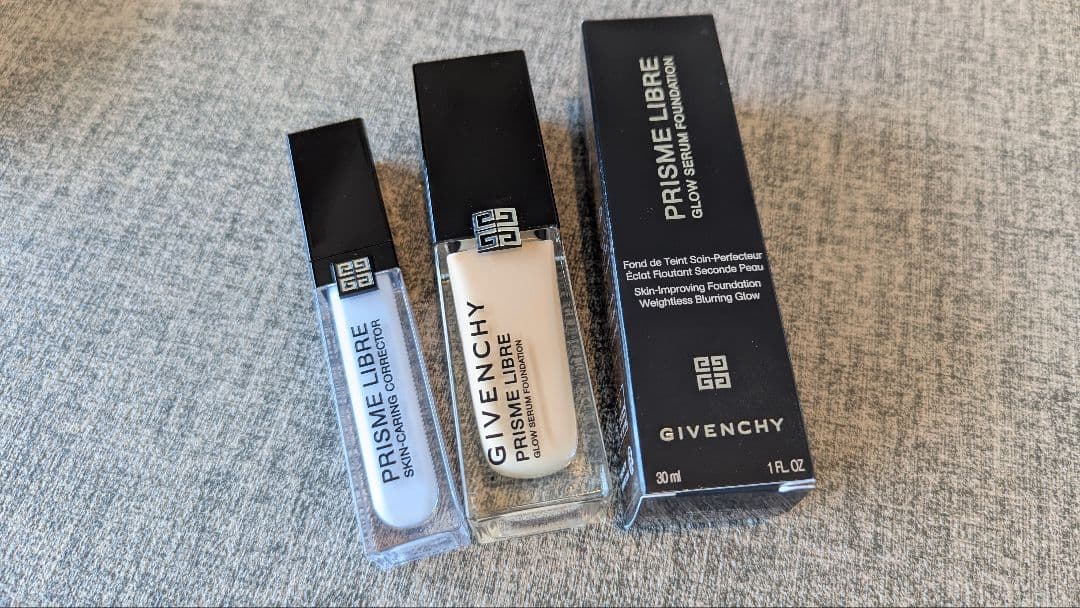 GIVENCHY PRISME LIBREファンデ、ブルーコントロールカラー