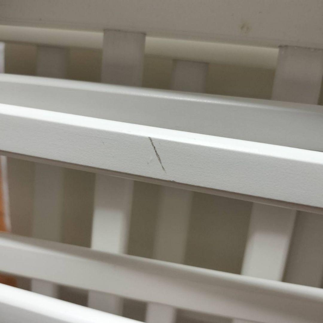 そいねーる＋ロング　ホワイト ベビーベッド 大和屋　マット付き　送料込み