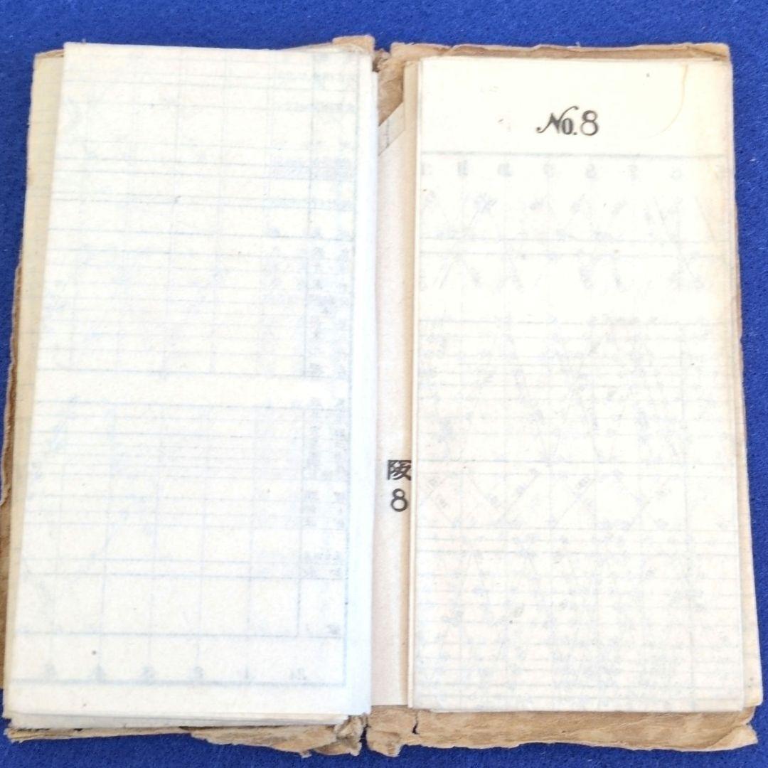 希少 鉄道省(国鉄)戦中 鉄道職員業務用ダイヤ式旅客列車時刻表(昭19年)当時物