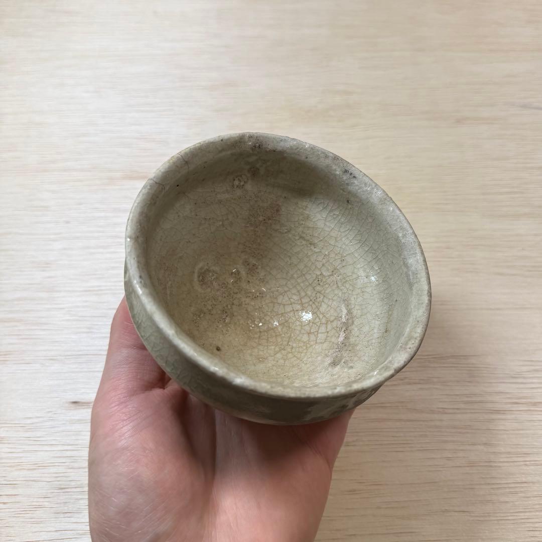 美濃 白天目 茶碗 桃山時代 古美濃 古瀬戸 天目茶碗 伝世品 古美術 骨董