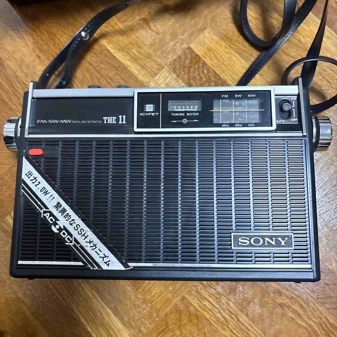 SONY ICF-1100 ポータブルラジオ希少品！