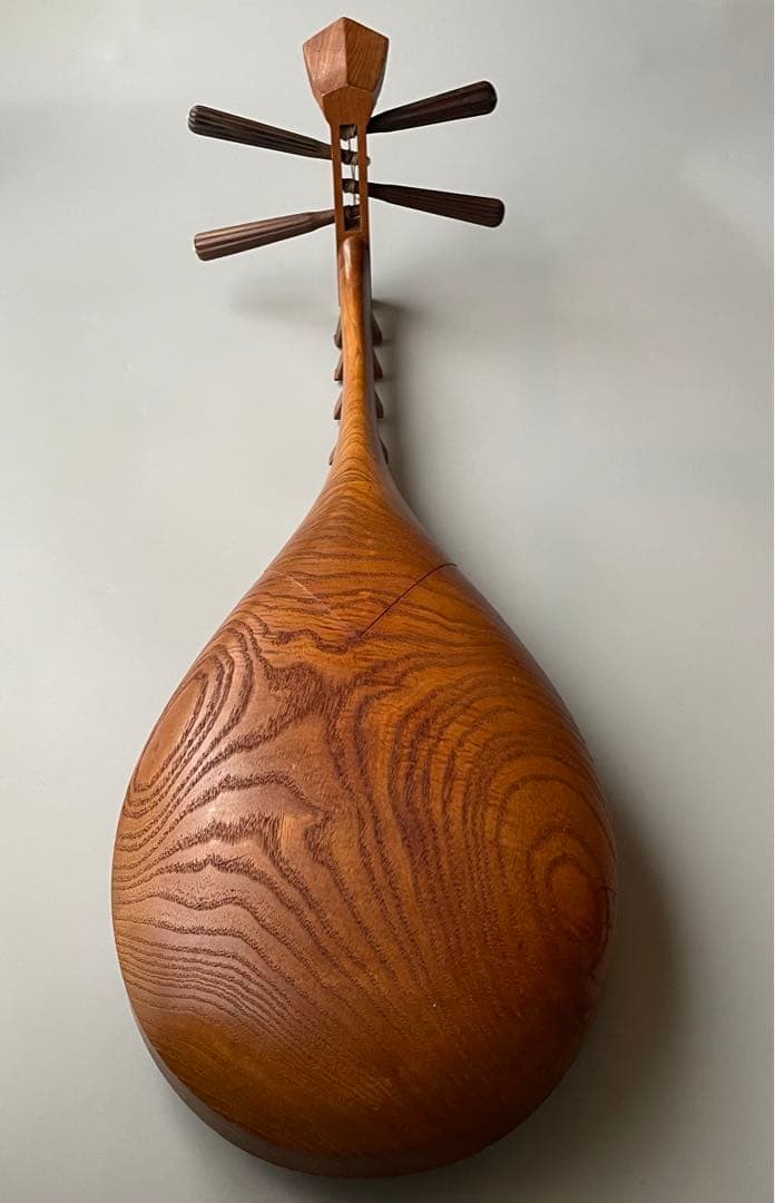 筑前琵琶　架台・撥付