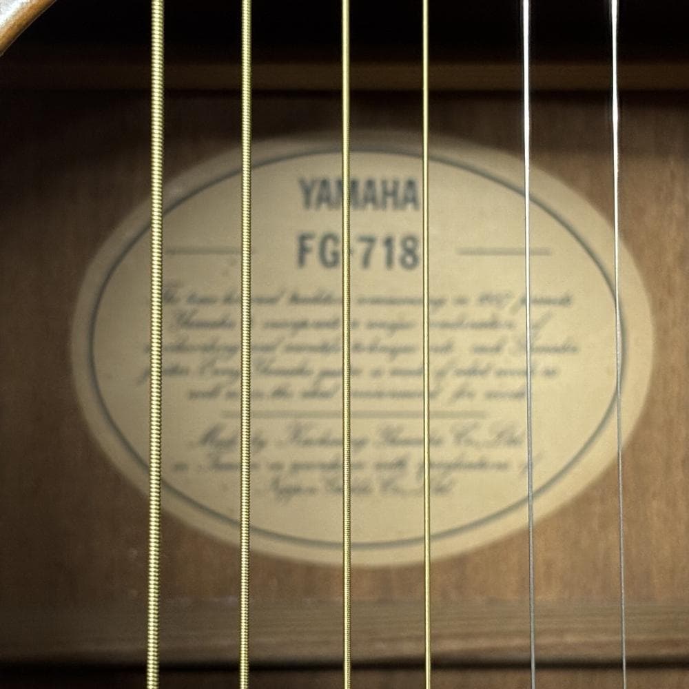 ヤマハ YAMAHA FG-718 アコースティックギター 80年代ビンティージ