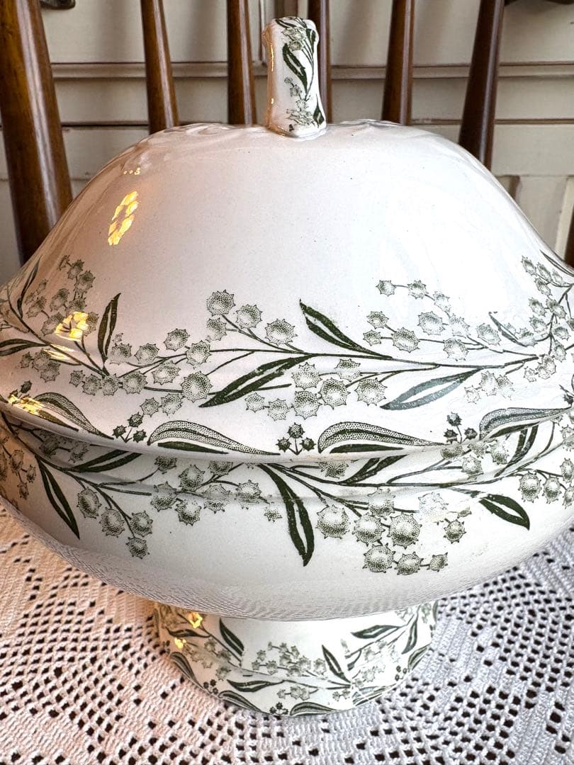 ♡ 希少　フランスアンティーク　サンタマン　MIMOSAS ミモザ　スーピエール