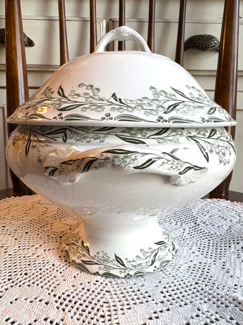 ♡ 希少　フランスアンティーク　サンタマン　MIMOSAS ミモザ　スーピエール