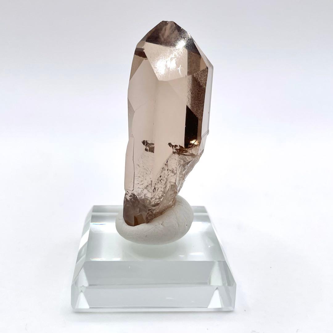 スイスTiefen Glacier アルパインスモーキークォーツ 鉱物標本