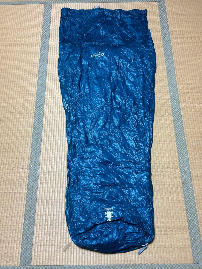 【美品】モンベル シームレス ダウンハガー800 #3 ハーフレングス