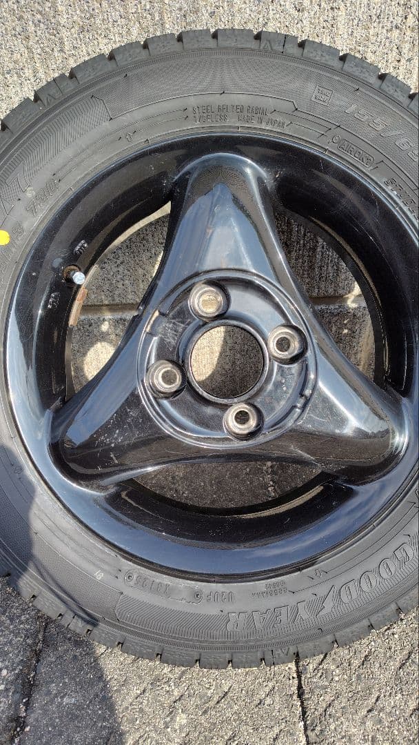 Ａ*Ｒ様 155/65R13 スタッドレスタイヤ・アルミホイールセット