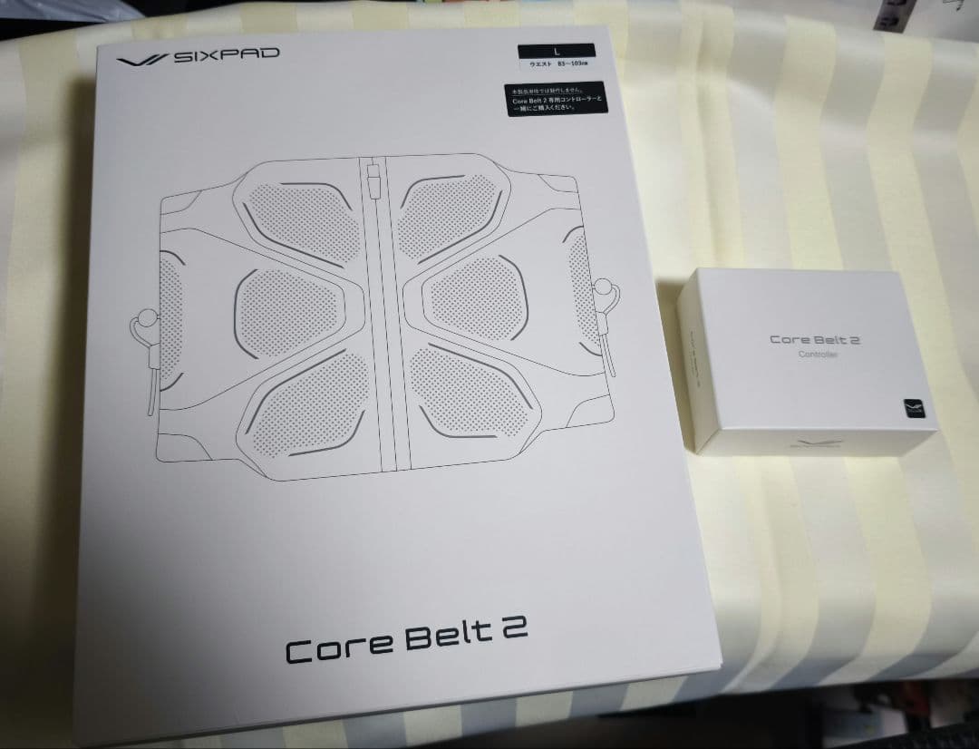 SIXPAD Core Belt 2 黒 L リモコン付き