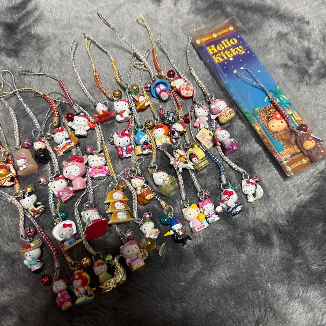 ご当地キティ ストラップ 40個セット