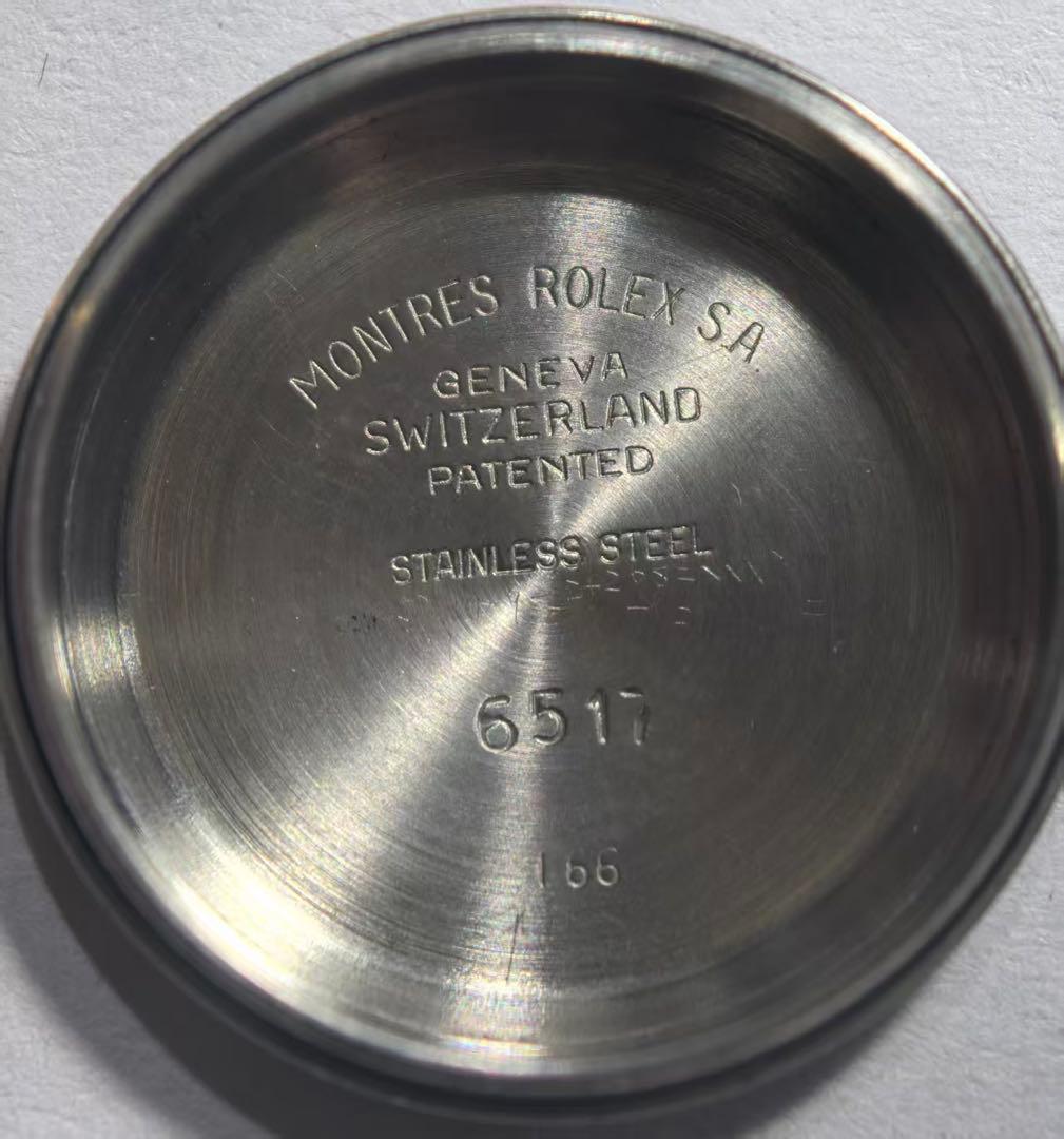 OHロレックス ROLEX Ref.6517オイスターパーペチュアルYG+SS