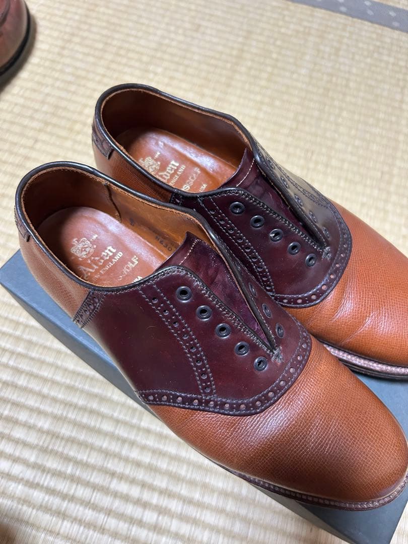 ALDEN✖︎beamsgolf別注シューズ