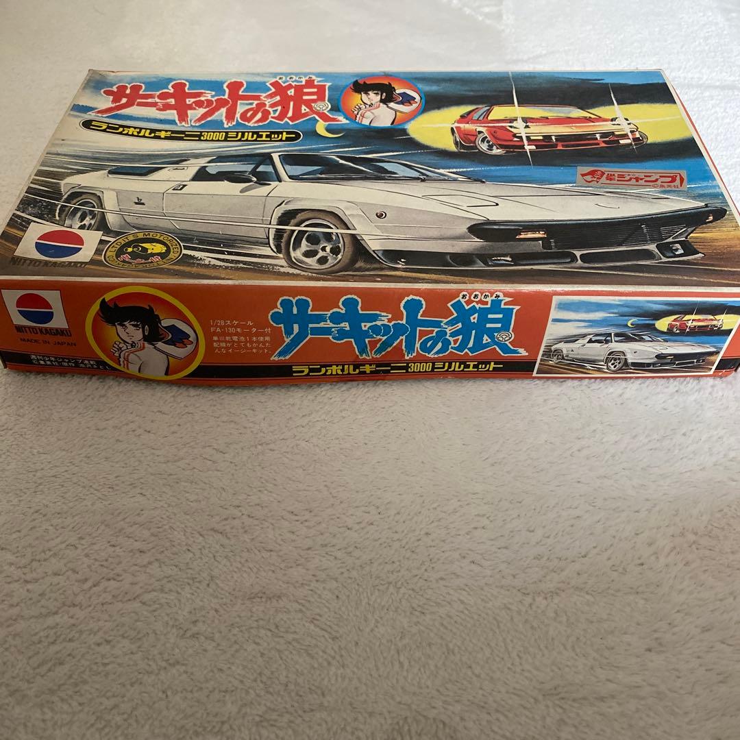 サーキットの狼 ランボルギーニ3000シルエット　1/28スケール