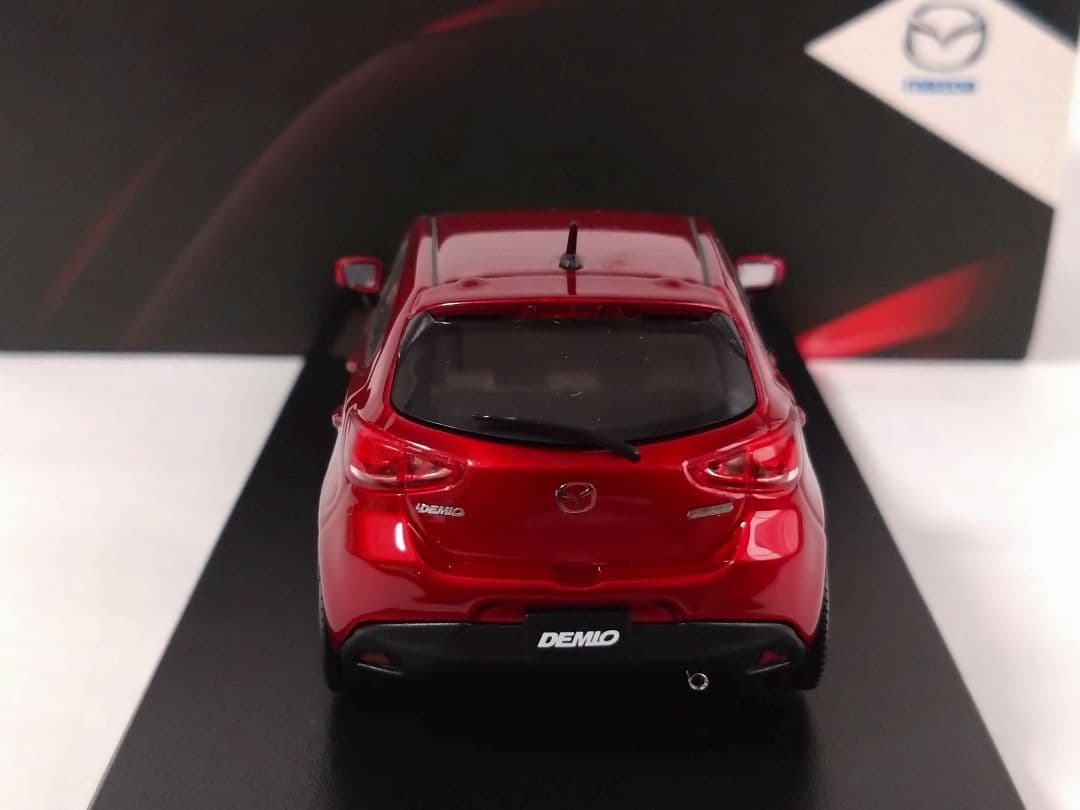 マツダ/Mazda デミオ ミニカー 1/43 赤