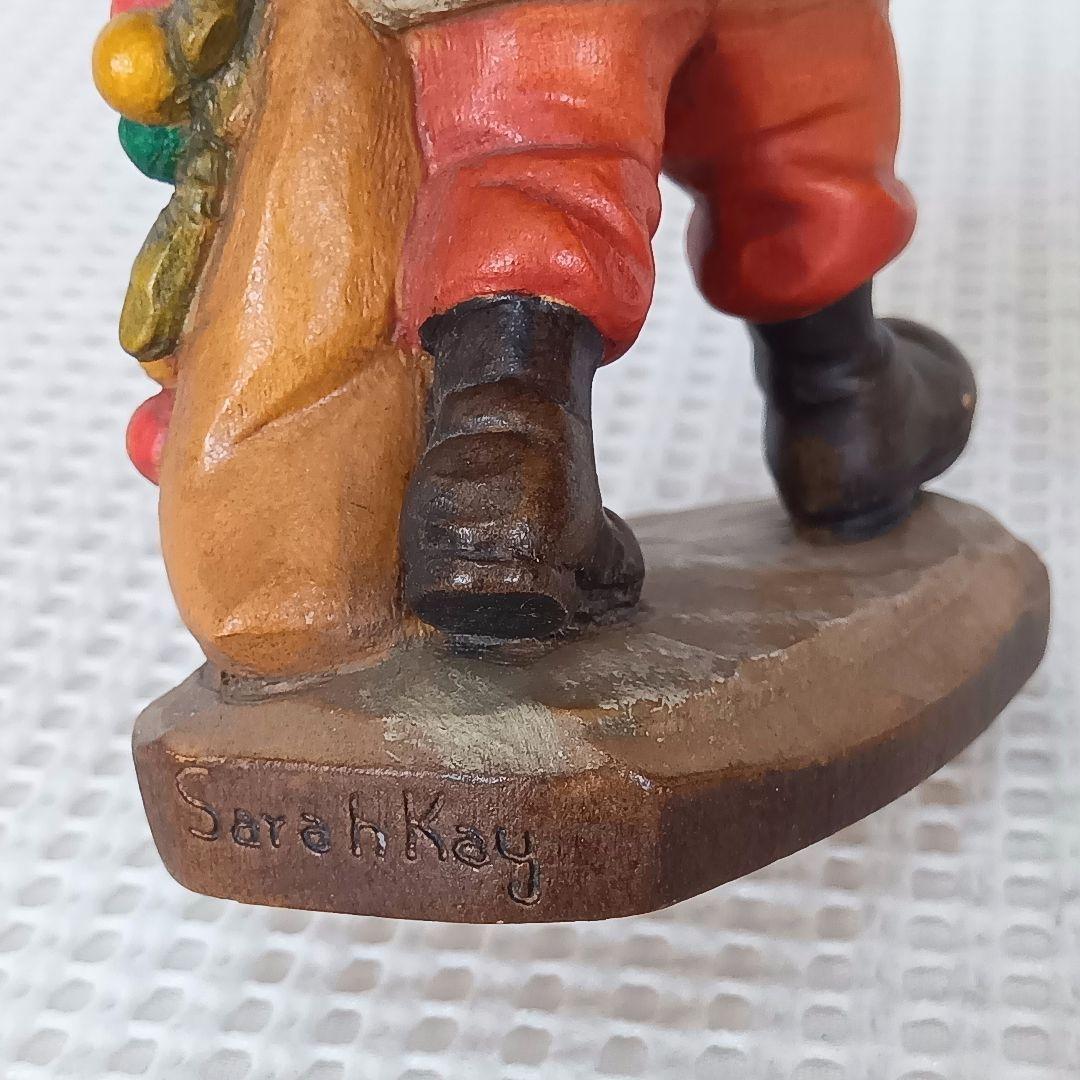 ANRI 木彫り人形 サラケイ サイン入り 24/750 限定品