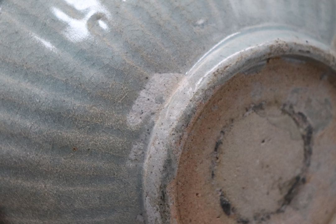 中国　明時代　青磁大皿　送料込み0929