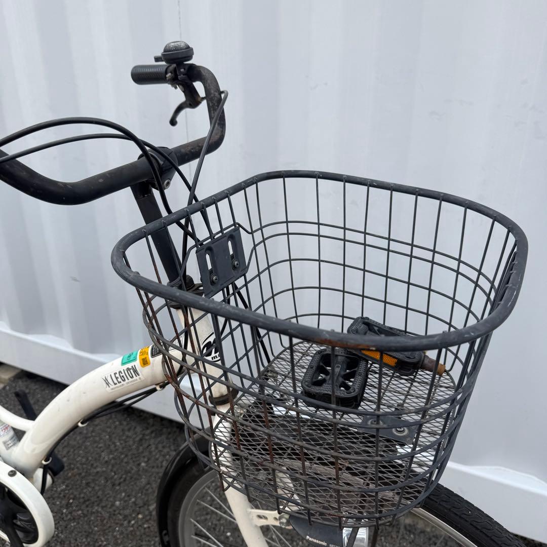 【都内/千葉引取】ママチャリ26インチ自転車 カゴ/鍵/6段変速/オートライト付