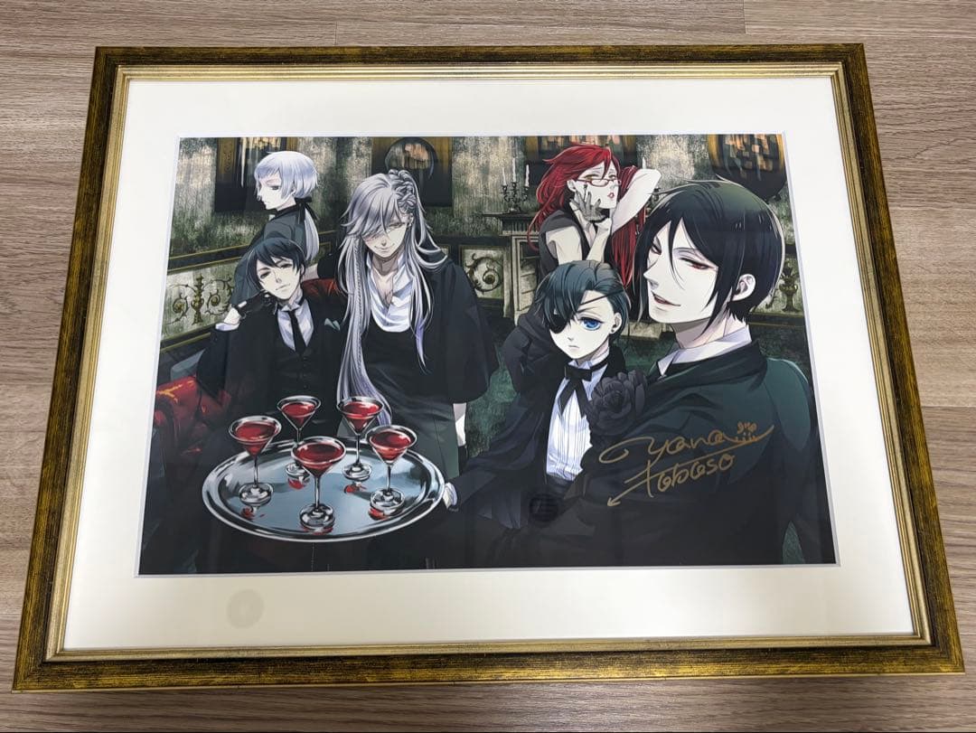 【直筆サイン】黒執事 複製原画 悪魔6