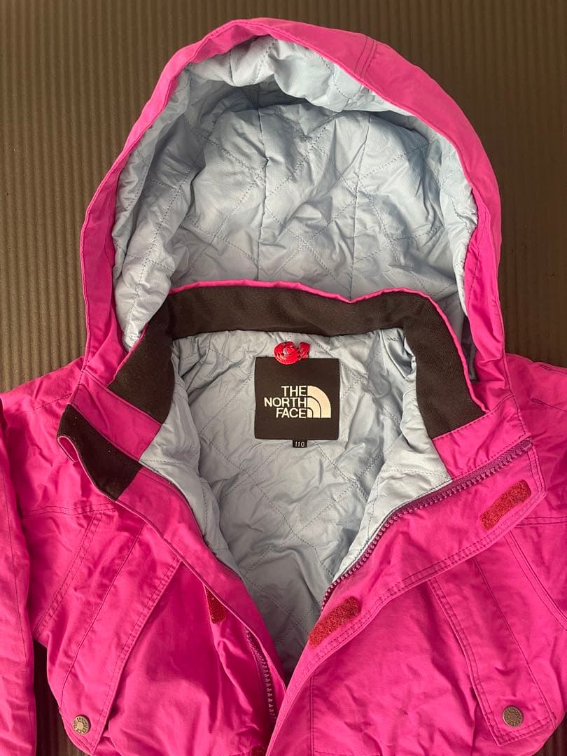 THE NORTH FACE 子ども用オーバーオール 110 ピンク