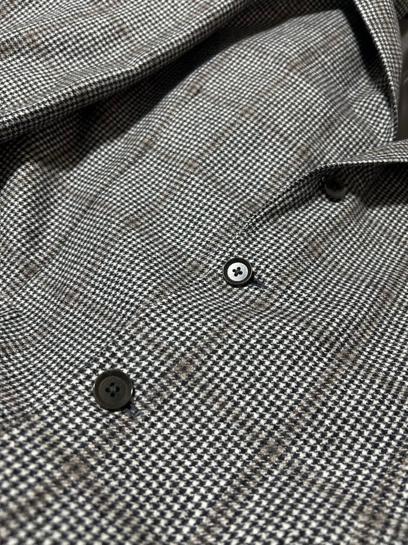 美品　RING JACKET　テーラード　ウール　ジャケット　千鳥格子　52