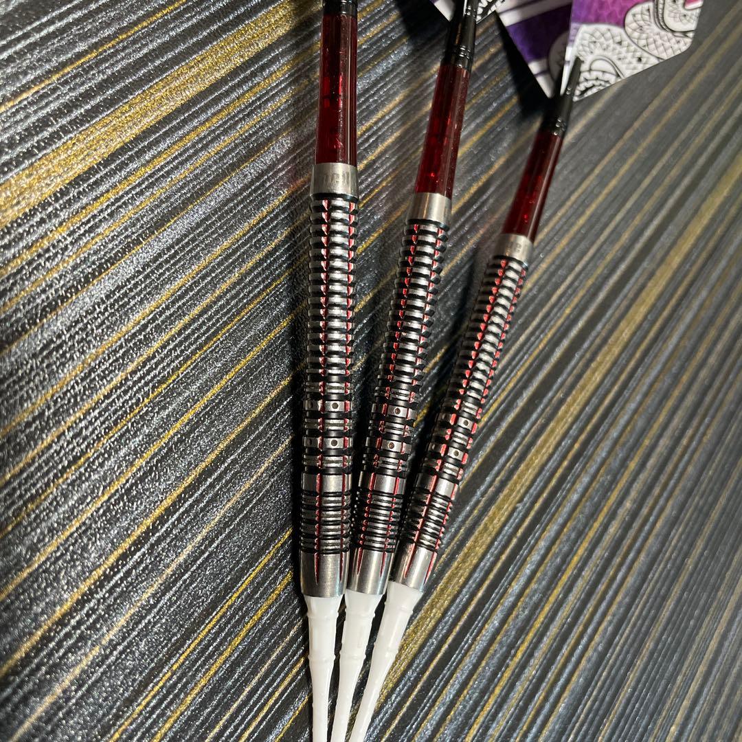 定価13000円 ソフトダーツ ナシル ボンバ ワンエイティ 23g ストレート