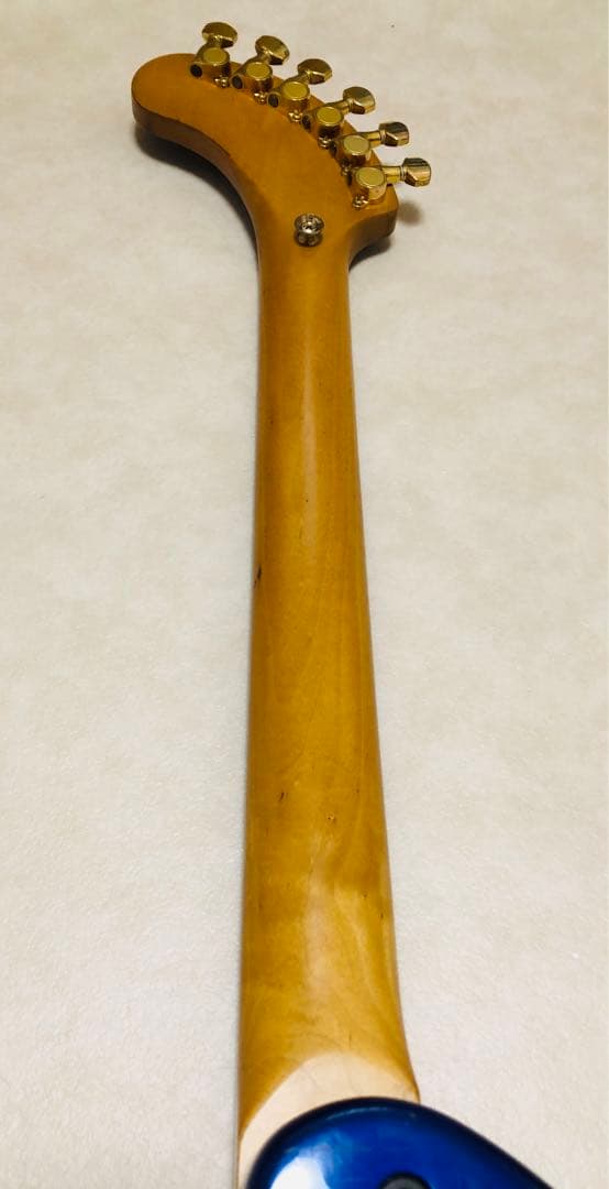 【美品】ZO-3C メタリックブルー アンプ内蔵ミニギター