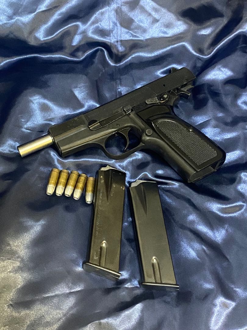 マルシン　モデルガン　ブローニングハイパワーHW マークIII化　未発火