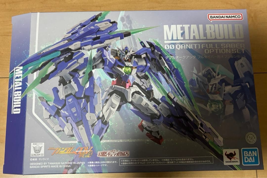 メタルビルド　ダブルオークアンタフルセイバー　L BUILD OPセット