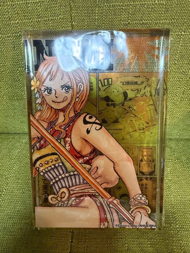 ワンピース　アクリルブロック　ナミ BE3 BB3 HEROES