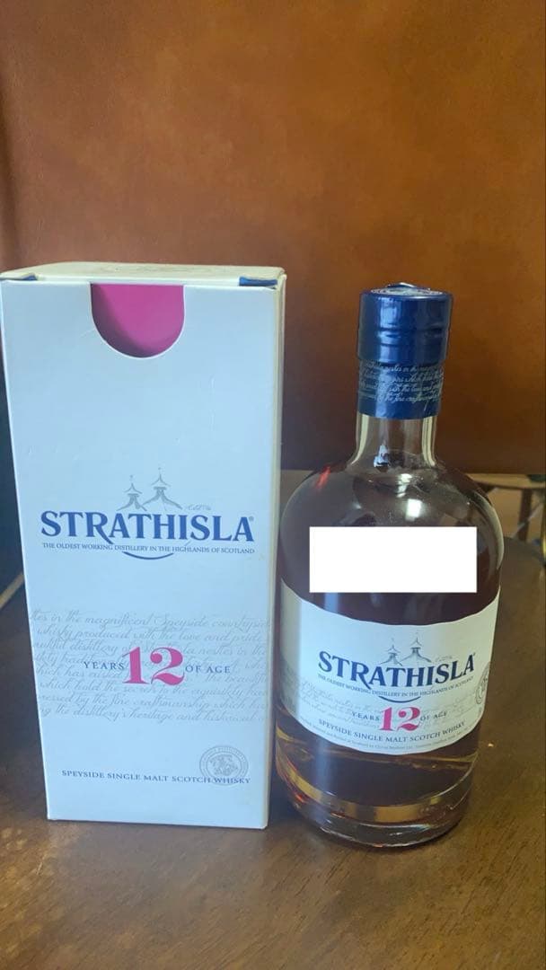 ストラスアイラ 12年 未開封 1本 箱付き