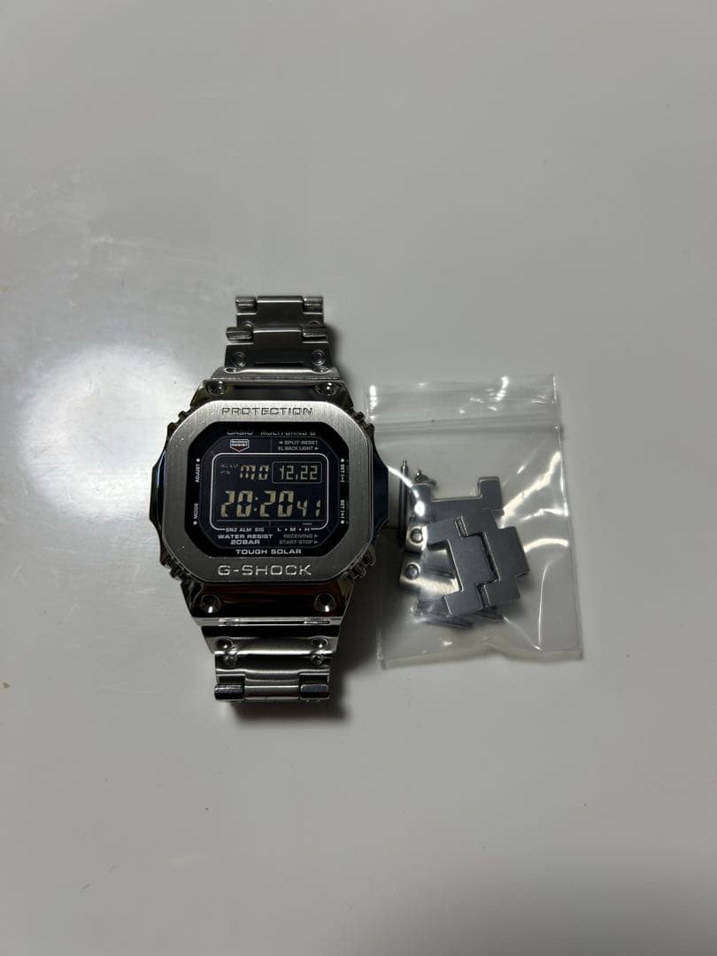 G-SHOCK タフソーラー　メタルカスタム　ジーショック