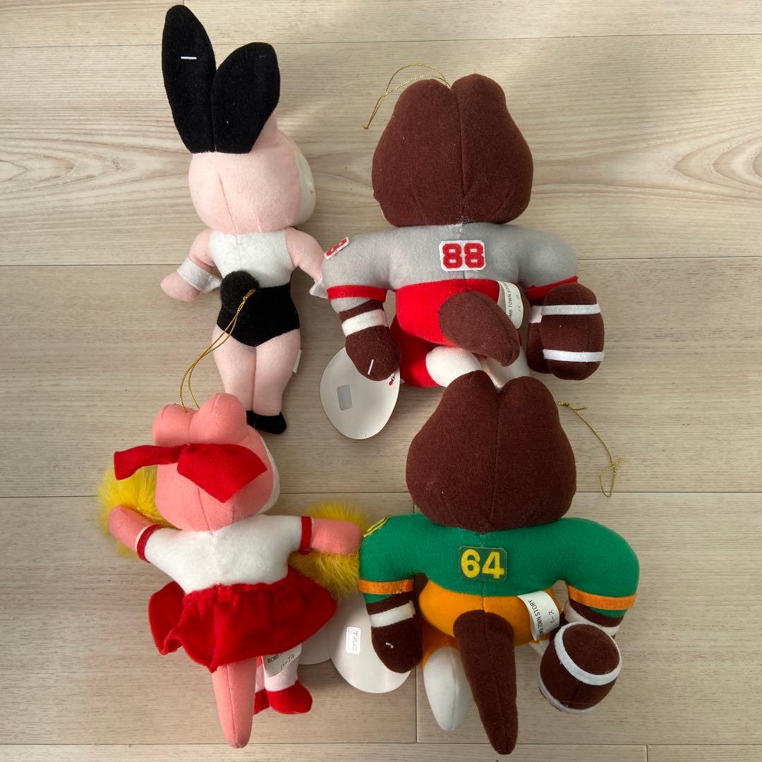 ボムタウンストーリー　ぬいぐるみ　1988年レトロ　希少レア当時物年代物