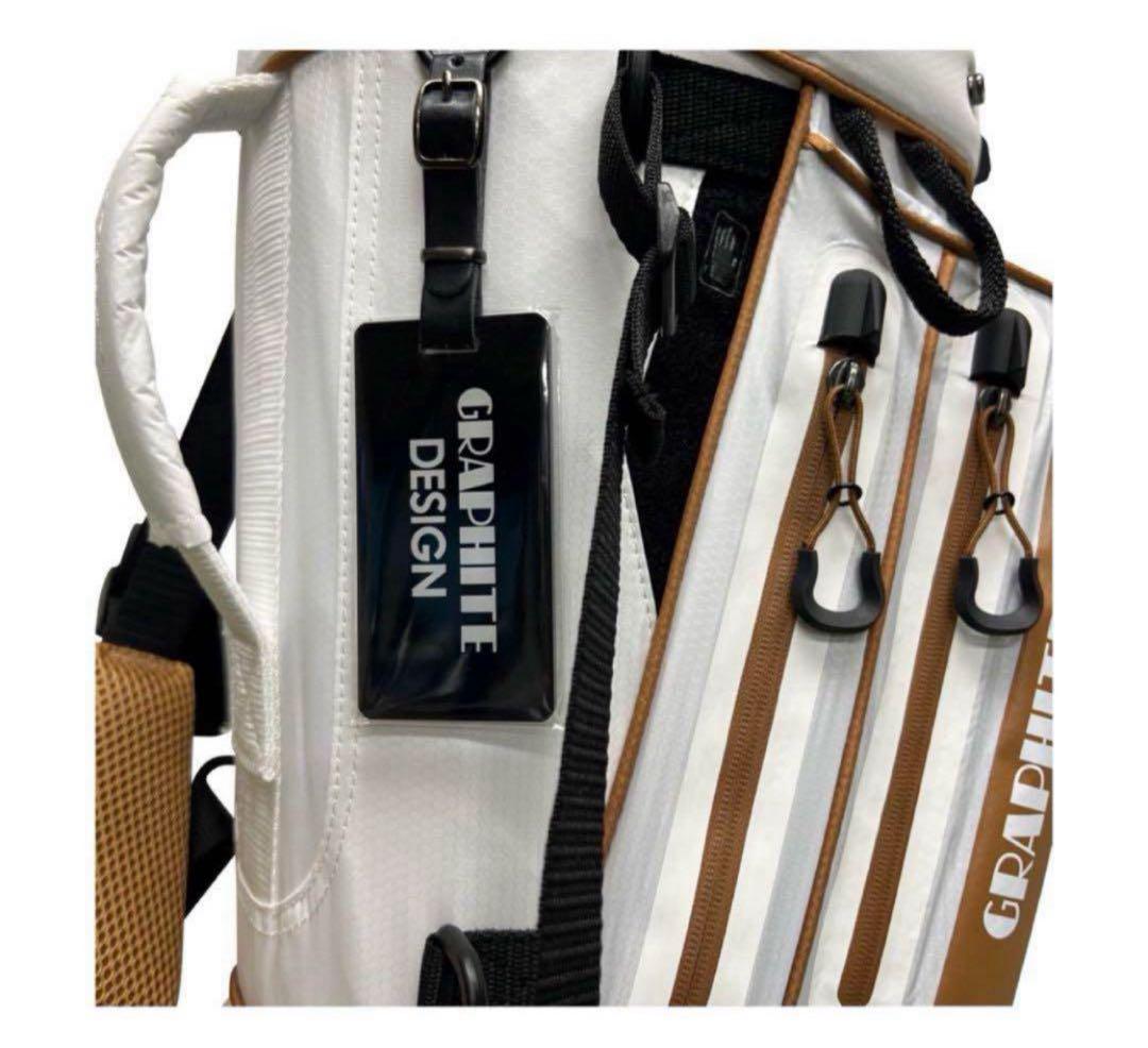 【新品】グラファイトデザイン　キャディバッグ　2024年GCモデル　プロ支給品