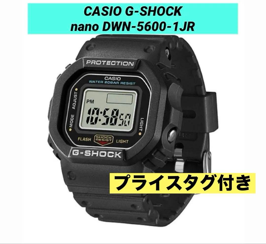 CASIO G-SHOCK nano DWN-5600-1JR 黒 Black