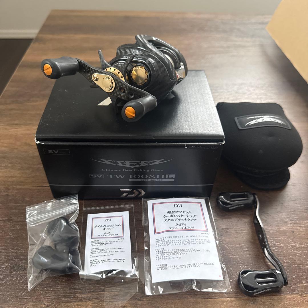 【KTF美品】ダイワ　24スティーズSVTW 100XHL