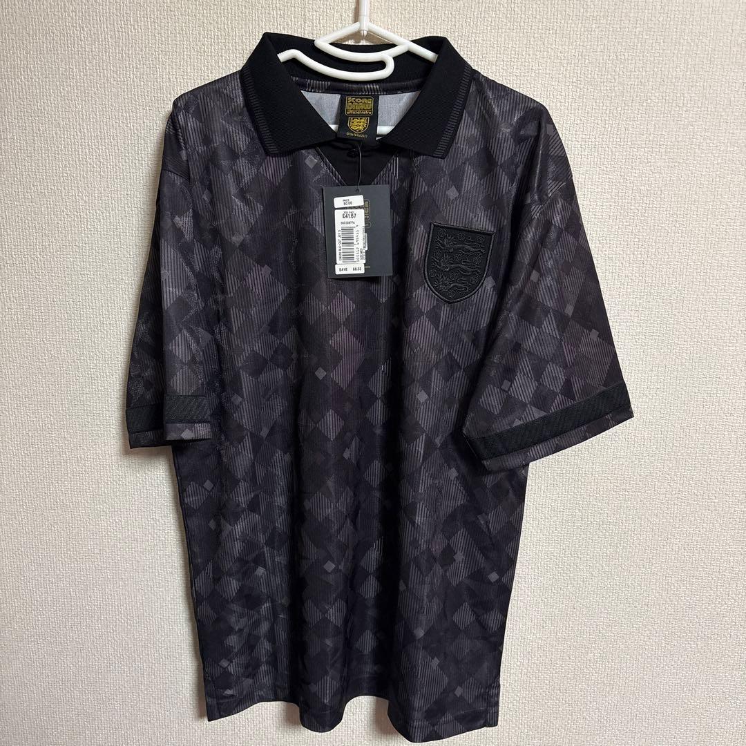 新品！タグ付き！イングランド代表　1990年　Blackout ユニフォーム