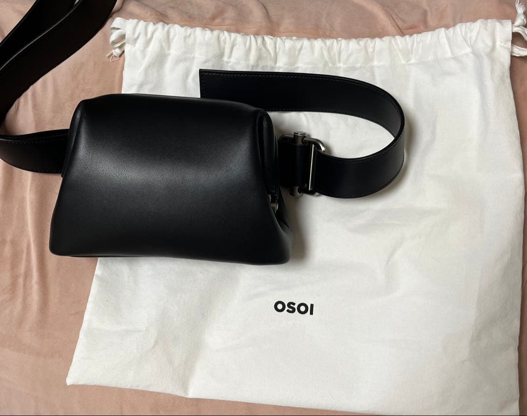 OSOI レザーバッグ　Pecan Brot ブラック