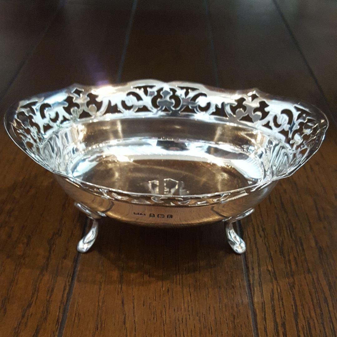 エレガントな純銀コンポート♡英国アンティーク