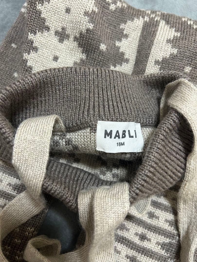 ボトムス MABLI 2024AW BABY ERYRI PANTS