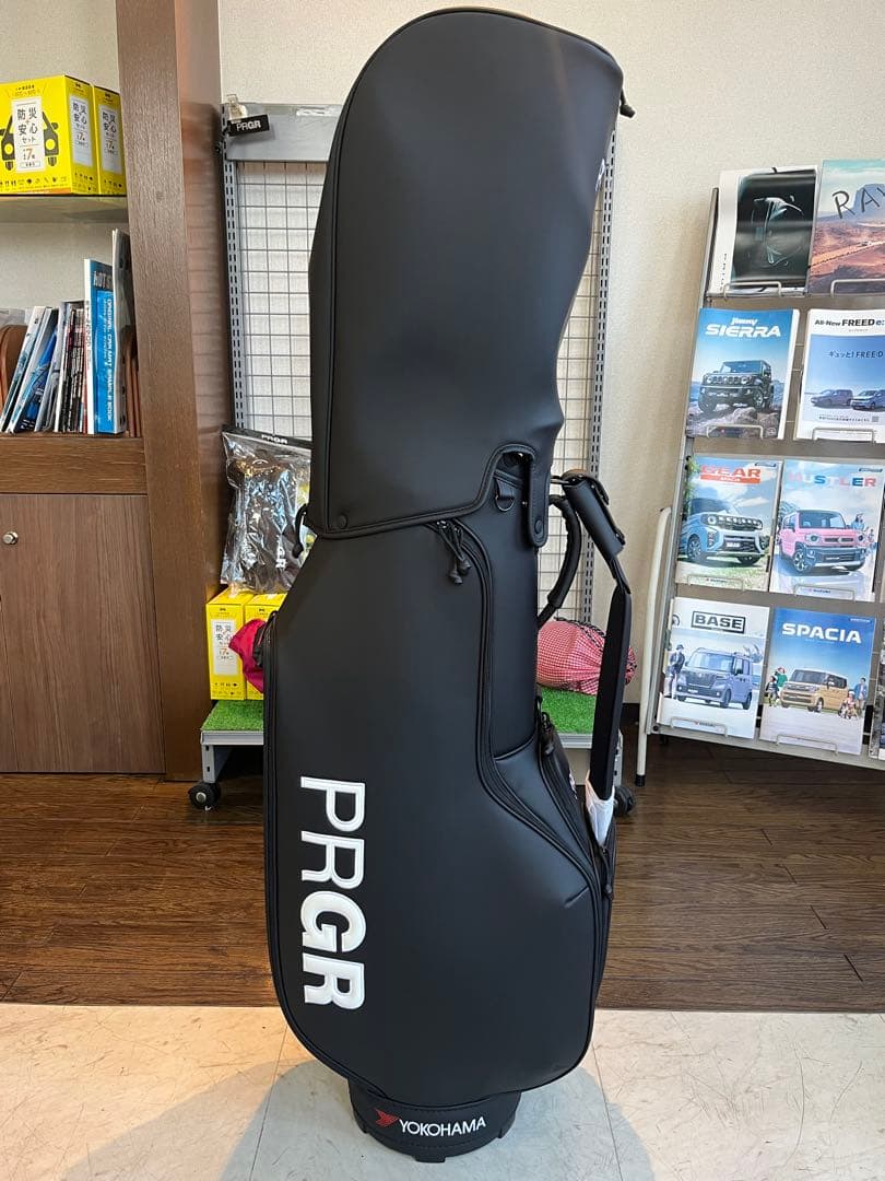 新品未使用PRGR ブラック ゴルフバッグ