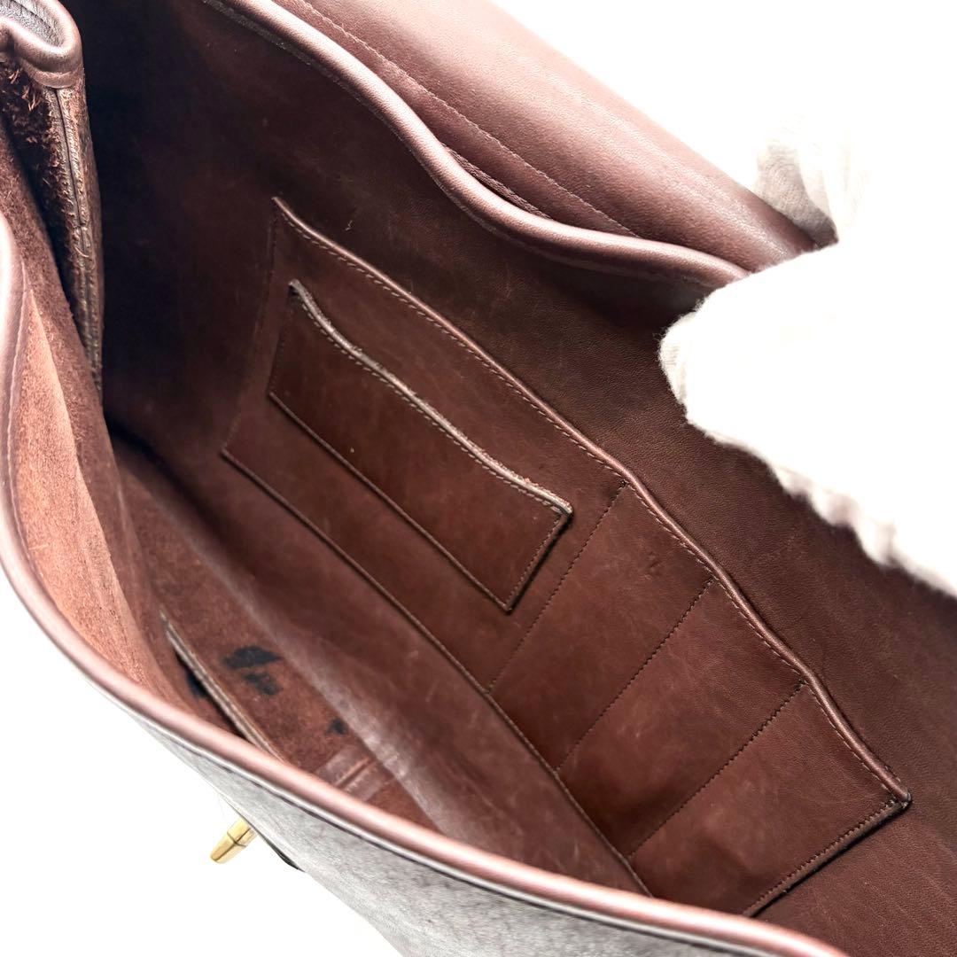 オールドコーチ 5180 メトロポリタン ビジネスバッグ ターンロック ブラウン