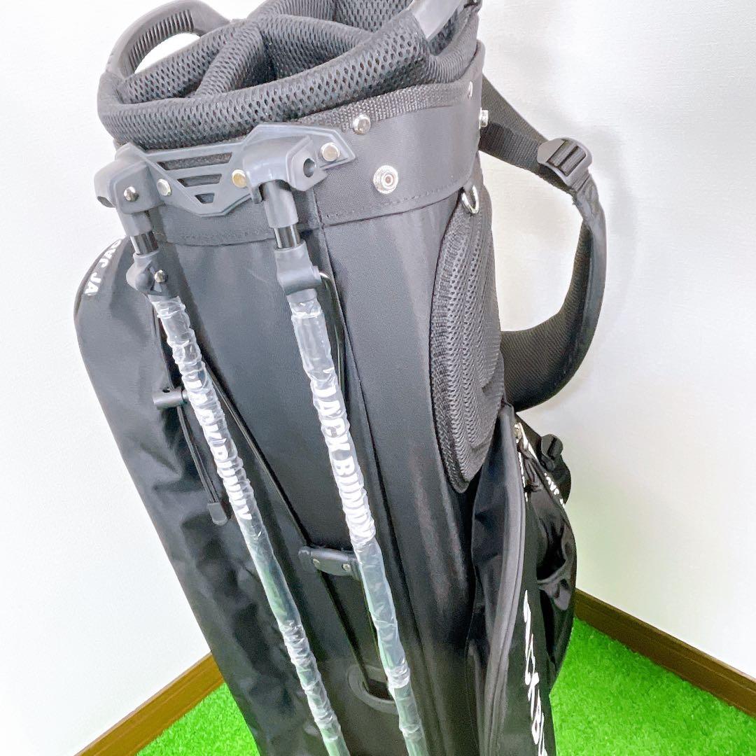 廃盤　希少　未使用　ジャックバニー！！　スタンド　キャディバック　ブラック