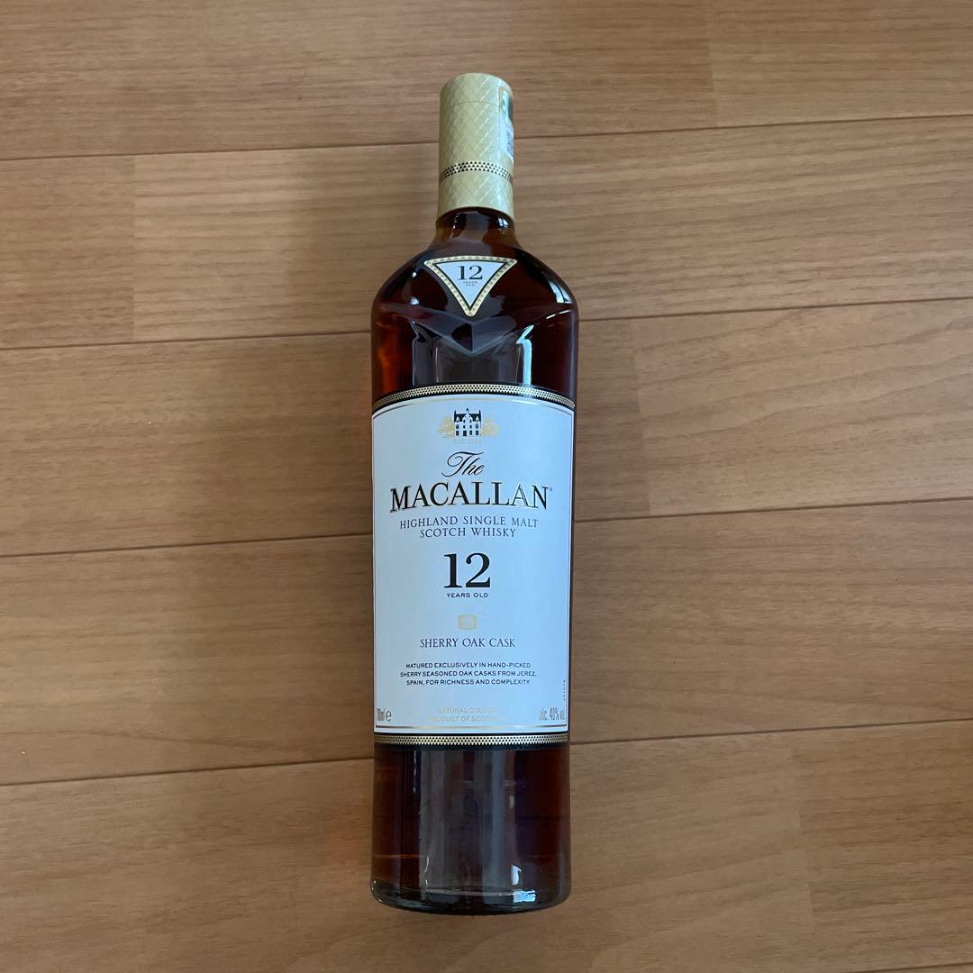 The Macallan 12年 シェリーオークカスク