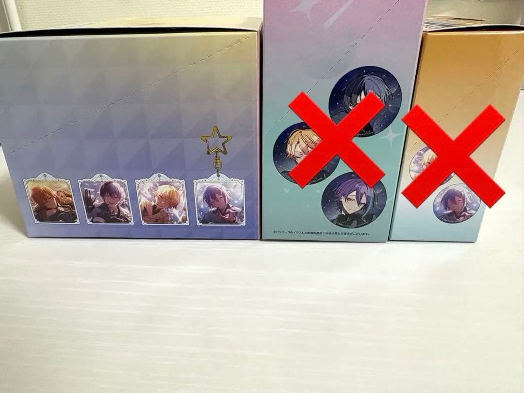 プロセカ×あんスタ アクリルキーホルダー＆色紙 二箱セット