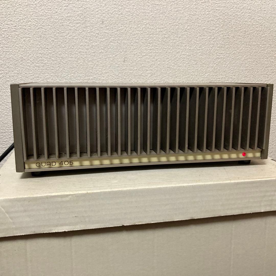 美音メンテナンス済良品QUAD405パワーアンプ動作品