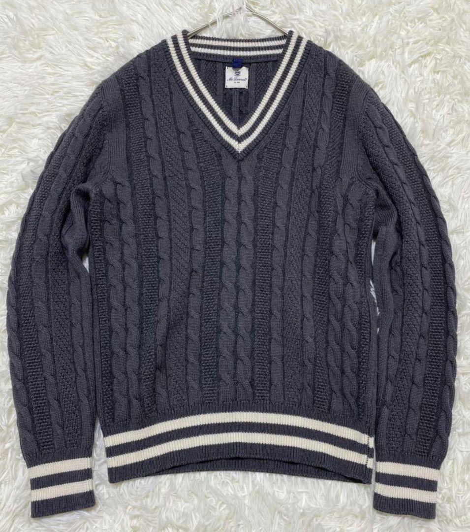 Mc LAUREN マックローレン ケーブル チルデンニット BEAMS F別注