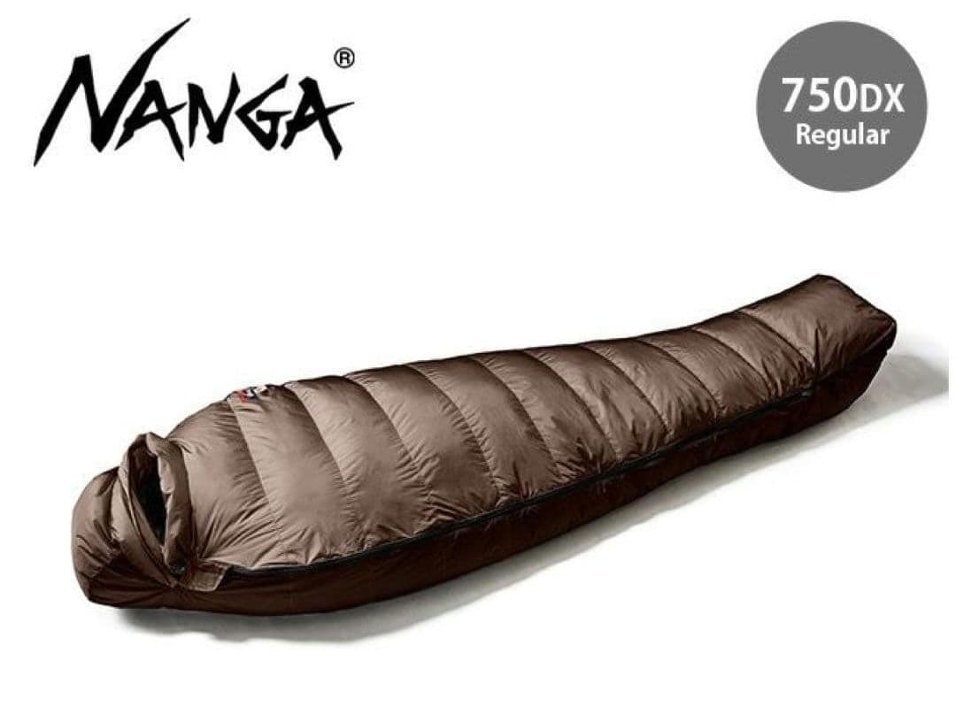 【美品】NANGA 750Dx レギュラー　ナンガ　オーロラライトテックスライト